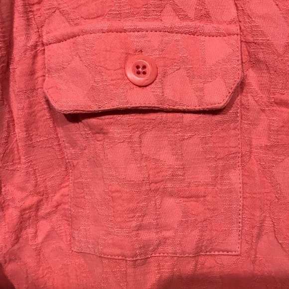 CJ‎ Banks coral peach button up jacket blazer 2X - Picture 3 of 8